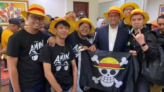 Bendera One Piece Berkibar Jelang 17 Agustus, Foto Anies Bareng Nakama Tuai Sorotan: Ternyata Dia..