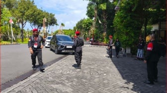 Eksklusif dari Bali: Suasana Terkini Kongres PDIP, Penjor Banteng Berjejer, Pecalang Siaga