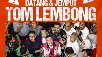 Tom Lembong Bebas Siang usai Dapat Abolisi Presiden, Seruan Penjemputan di Rutan Cipinang Menggema