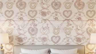 5 Rekomendasi Wallpaper Dinding Kamar Tidur Romantis, Ciptakan Nuansa Intim dan Menenangkan!