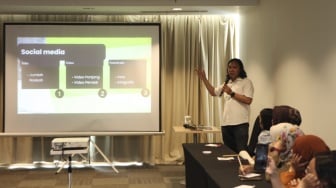 Kelas Jurnalisme AJI Palembang Kupas Cara Sebar Liputan Energi Bersih di Medsos
