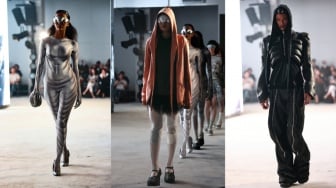 LAKON Indonesia dan Victor Clavelly Sajikan Mode Futuristik Berbalut Tradisi Nusantara di JF3