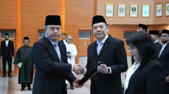 55 Pejabat Kemendagri Dilantik, Sekjen Tekankan Integritas & Loyalitas Terhadap Program Presiden