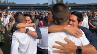 6 Potret Ibnu Jamil Pamer Momen Anaknya Lulus Akmil, Dulu Dicuekin 4 Tahun