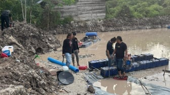 Gencar Razia Penambangan Emas Ilegal di Kuansing, 3 Orang Ditangkap