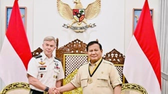 Prabowo Terima Medali Kehormatan dari Komando Operasi Khusus AS, Atas Jasa Apa?