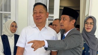 Nasdem Gelar Rakernas di Sulsel, Rusdi Masse Temui Andi Sudirman