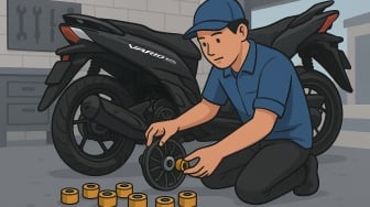 Tips Ganti Roller Vario 125 Agar Tarikan Enteng, Irit Bahan Bakar
