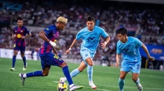 Barcelona Bantai Daegu FC 5-0 di Tur Asia, Rashford Cetak Gol Perdana dan Gavi Bersinar