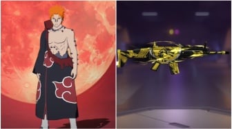 43 Kode Redeem FF Terbaru 5 Agustus: Ada Bundle Akatsuki, Skin Naga, dan Token Itachi