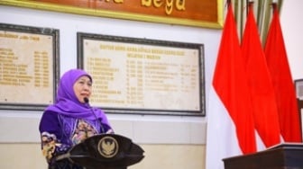 Gubernur Khofifah di Hadapan Rektor Perguruan Tinggi PGRI Se-Indonesia: Komitmen Wujudkan SDM Unggul
