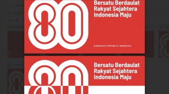 Link Download Banner dan Umbul-umbul Merah Putih Logo untuk HUT RI ke-80