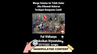 CEK FAKTA: Klaim Penemuan Candi Megah di Gondang Mojokerto