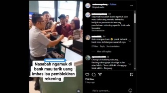 CEK FAKTA: Nasabah Bank Ramai-ramai Tarik Uang Akibat Pemblokiran Rekening, Benarkah?
