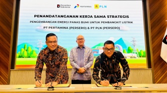 PLN dan Pertamina Teken Kerja Sama Pengembangan Energi Panas Bumi Nasional, Diinisiasi Danantara