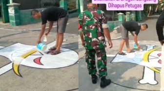 Viral Mural One Piece di Sragen Dihapus Aparat, Netizen: Negara Demokrasi Tapi Berekspresi Dibatasi