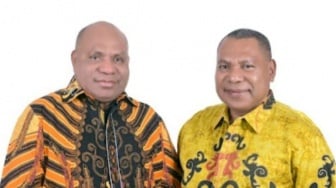 Profil Mathius-Aryoko, Cagub-Cawagub Menang Telak Hitung Cepat PSU Pilgub Papua 2025 versi Exit Poll