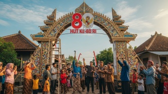 8 Ide Gapura 17 Agustus Unik dan Kreatif untuk Rayakan HUT ke-80 RI