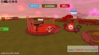 Cara Mendapatkan Corrupted Fruit di Grow a Garden Roblox