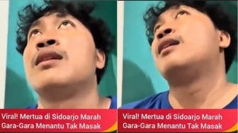 Viral Video Pria Debat dengan Orang Tua, Demi Bela Istri yang Dikritik Karena Tak Masak
