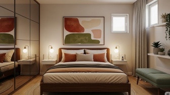 5 Inspirasi Kamar Tidur 1x1 Meter yang Estetik, Dijamin Nyaman!
