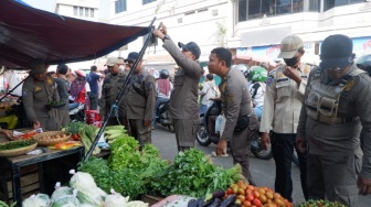 Pemkot Bandar Lampung Gusur PKL di Pasar Smep dan Pasir Gintung