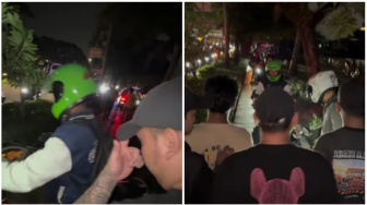 Detik-Detik Pejalan Kaki Ambil Alih Trotoar dari Serbuan Pengendara Motor Tak Sabaran