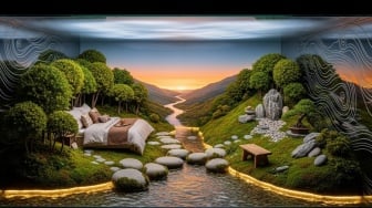 5 Desain Kamar Tidur 1x1 Meter yang Estetik dan Fungsional, Cocok untuk Anak Kos hingga Remaja!