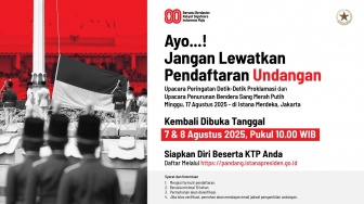 Cara Mendaftar di pandang.istanapresiden.go.id untuk Ikut Upacara HUT RI ke-80 di Istana Negara