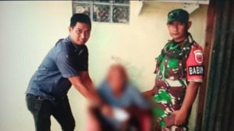 Tim Andalan Sulsel Beri Bantuan ke Mantan Prajurit Kopassus
