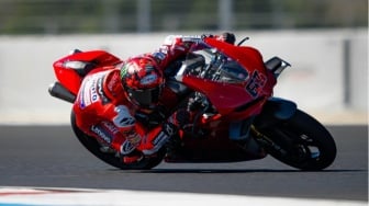 Pemanasan, Pembalap Ducati Coba Sirkuit Balaton Park Pakai Panigale V4