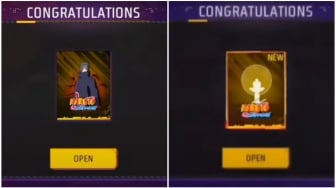 43 Kode Redeem FF Max Terbaru 10 Agustus: Klaim Skin Itachi dan Arrival Animation
