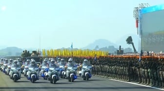 Api Semangat dari Batujajar, Prabowo Tegaskan TNI Tak Boleh Lupakan Sejarah Kelam Penjajahan