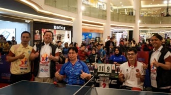 Turnamen Tenis Meja Inklusif di Jakarta Buktikan Disabilitas Bukan Penghalang Prestasi