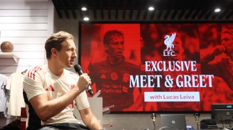 Lucas Leiva Tersentuh Lihat Antusiasme Fans Liverpool di Jakarta: Mereka Luar Biasa!