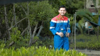 Pertamina Dukung Pelestarian Mangrove dan Pengelolaan Sampah di Kamal Muara