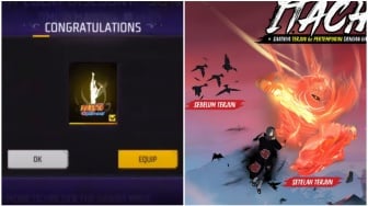 Update 47 Kode Redeem FF Terbaru 10 Agustus: Raih Skin Naga dan Skydive Itachi