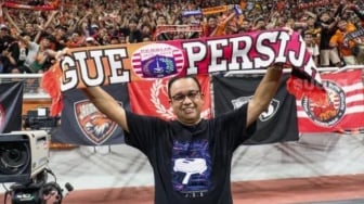 Persija Hancurkan Persita pada Laga Perdana Super League, Jakmania Malah Berterima Kasih ke Anies