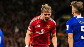 Manchester United Siap Lepas Rasmus Hojlund, AC Milan Jadi Tujuan