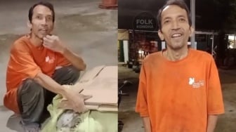 Viral Pria Lulusan S1 dan Jago Bahasa Inggris jadi Pemulung, Gibran Disorot: 19 Juta Pekerjaan Mana?