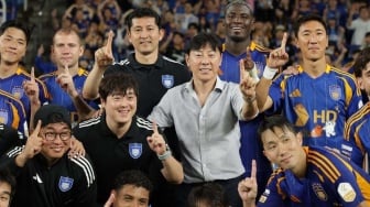 Ditanya Perbedaan Latih Timnas Indonesia dan Ulsan HD, Ini Jawaban Shin Tae-yong