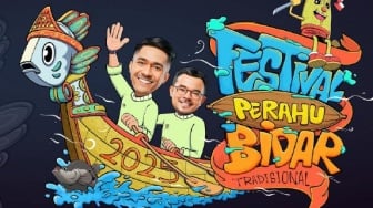 Si Biduk, Inilah Filosofi Unik Logo dan Maskot Festival Perahu Bidar Palembang 2025