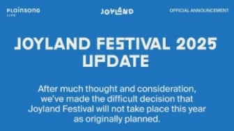Joyland Festival 2025 Mendadak Dibatalkan, Netizen: Kena Efisiensi Anggaran?