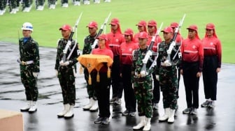 Di Balik Layar Persiapan HUT RI Ke-80: Gladi Kotor Paskibraka di Tengah Hujan dan Ketegangan