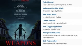 Bikin Bangga! Banyak Talenta Indonesia di Balik Kesuksesan Film Weapons
