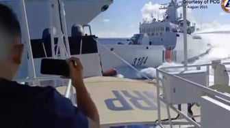 Momen Kapal Tentara China Hancurkan Sekutu Sendiri saat Kejar Pasukan Filipina