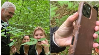 Jatuh dari Ketinggian Ekstrem, iPhone 16 Pro Ditemukan di Hutan Tanpa Cacat