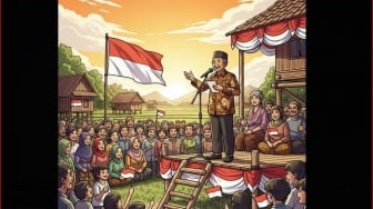 Contoh Naskah Pidato 17 Agustus di Kampung: Semangat Gotong Royong Membangun Desa