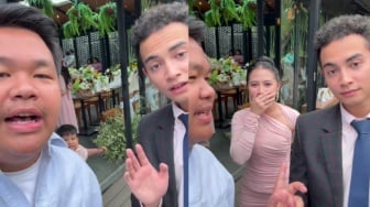 Bertemu Omara Esteghlal, Rizky eks CJR Bangga Kenalkan Diri sebagai Mantan Prilly Latuconsina