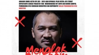 Kasus Ijazah Jokowi, Petisi Dukungan ke Abraham Samad Beredar: Hentikan Teror!